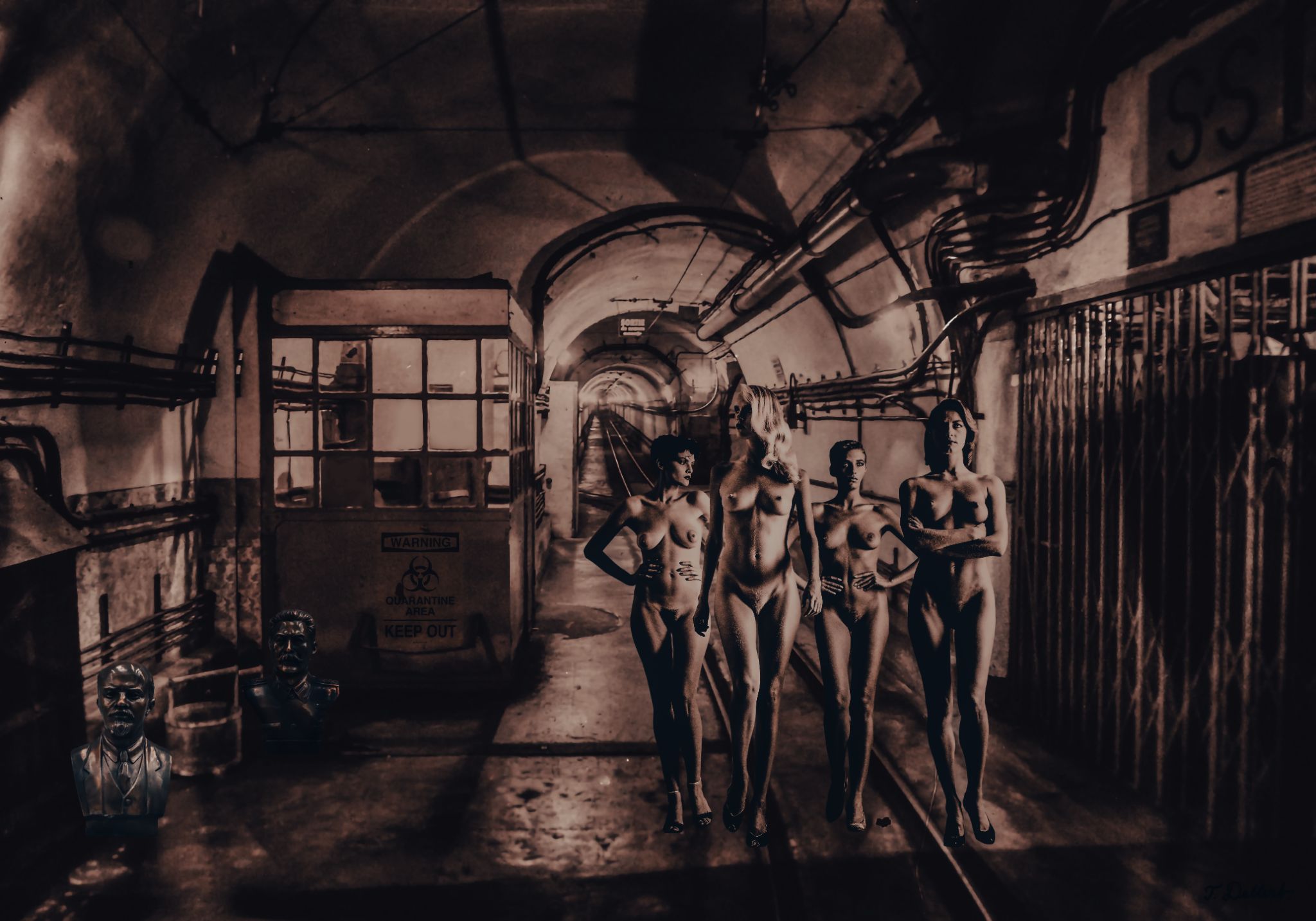Naked in the Bunker Tunnel